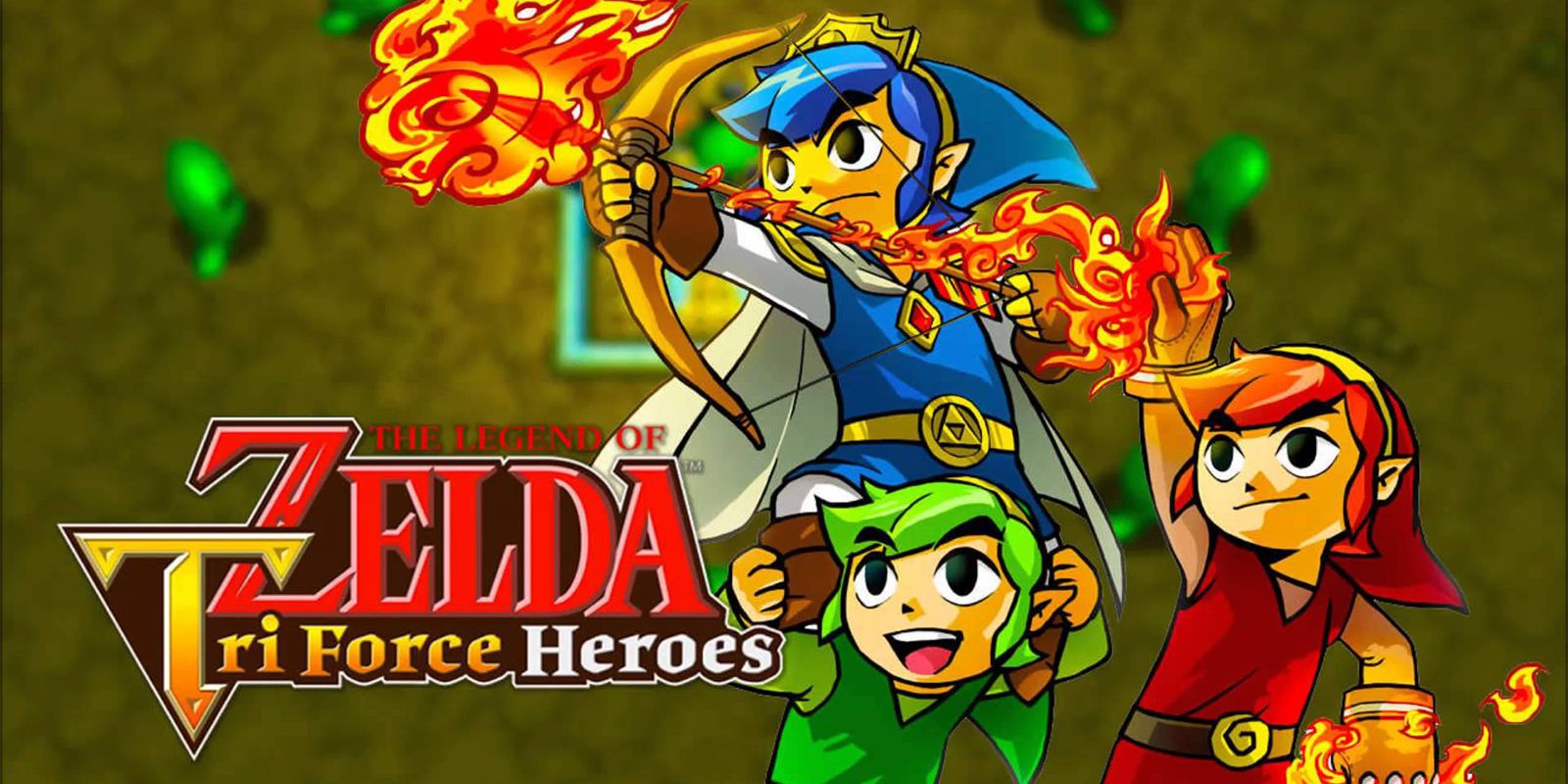The Legend of Zelda: TriForce Heroes Banner