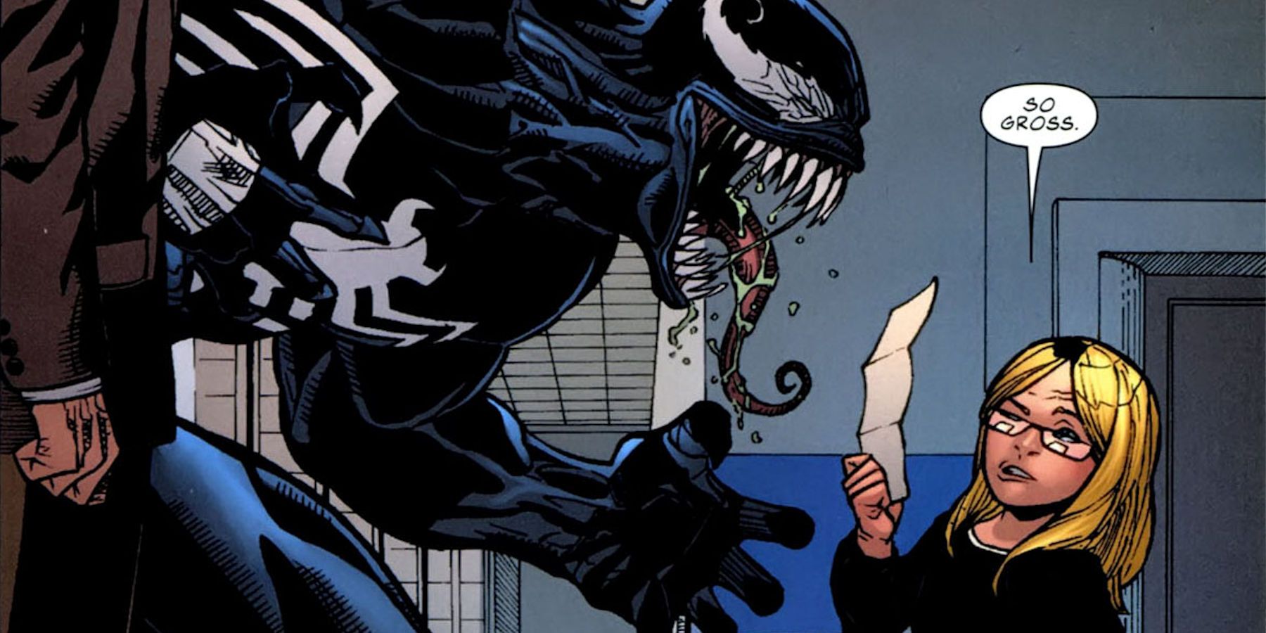 Venom and Valeria Richards
