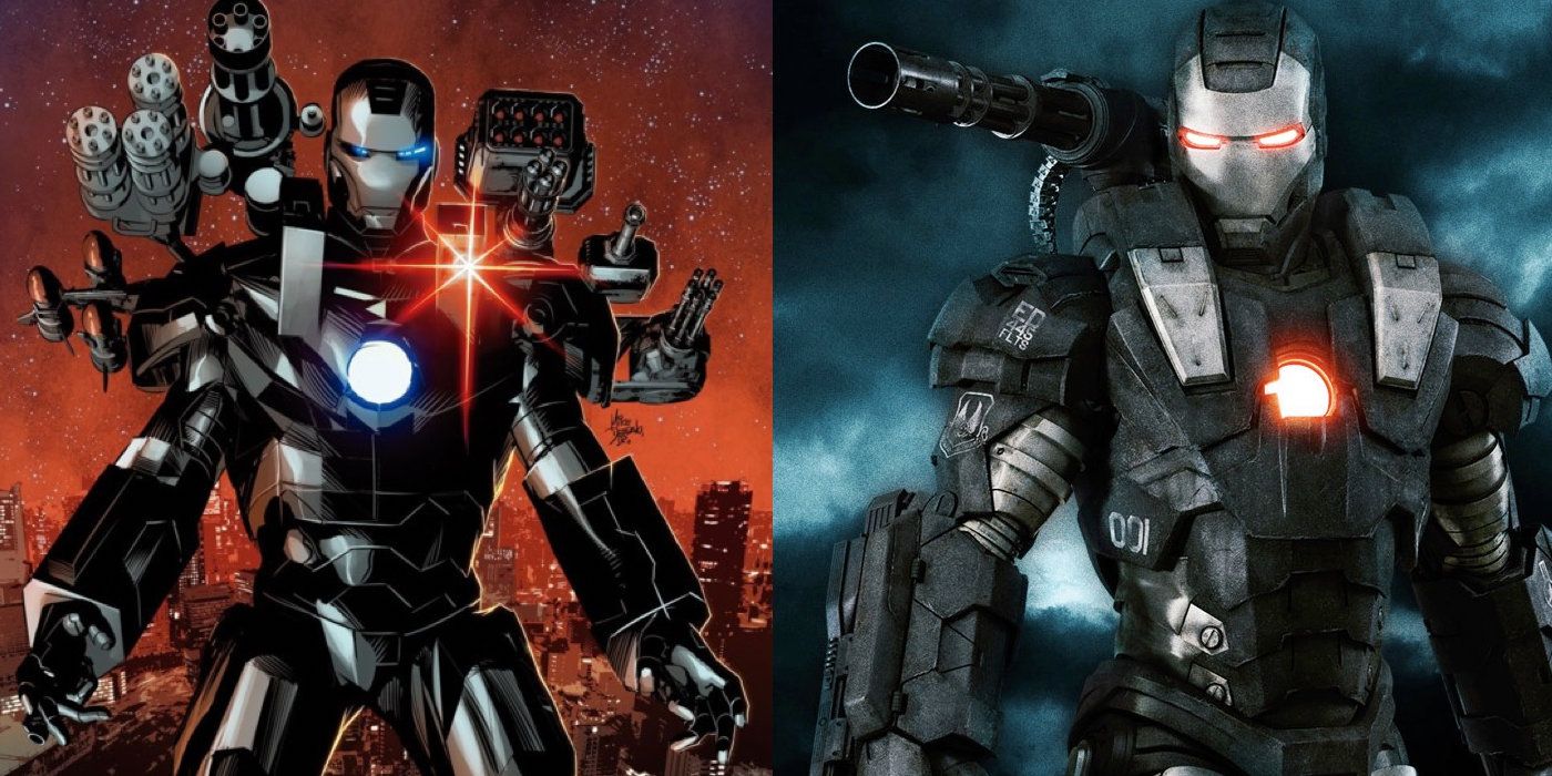 War Machine in the Comics and in the Marvel Movies