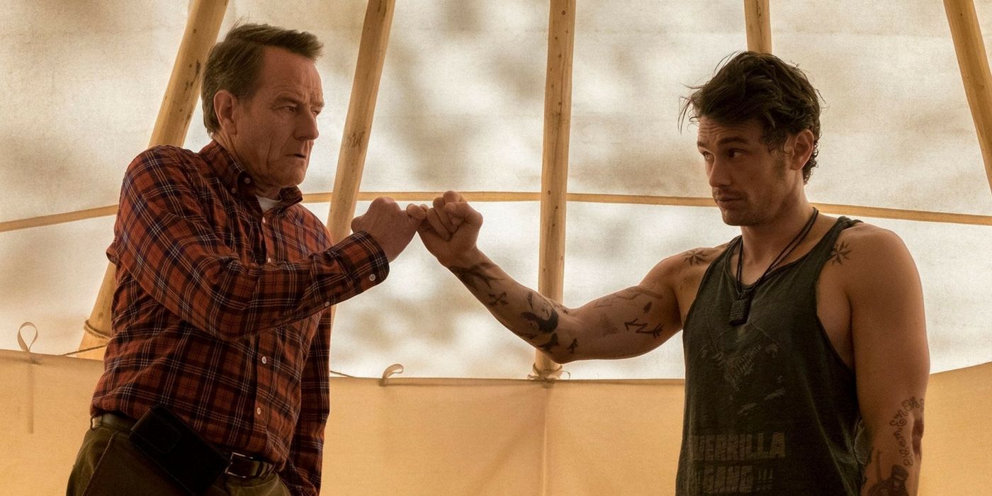 Bryan Cranston and James Franco in Why Him