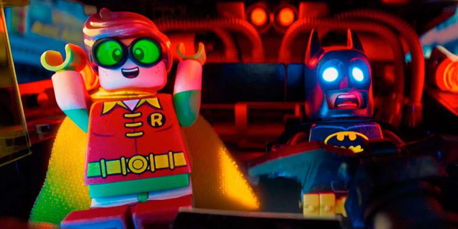Will Arnett as Batman and Michael Cera as Robin in The Lego Batman Movie