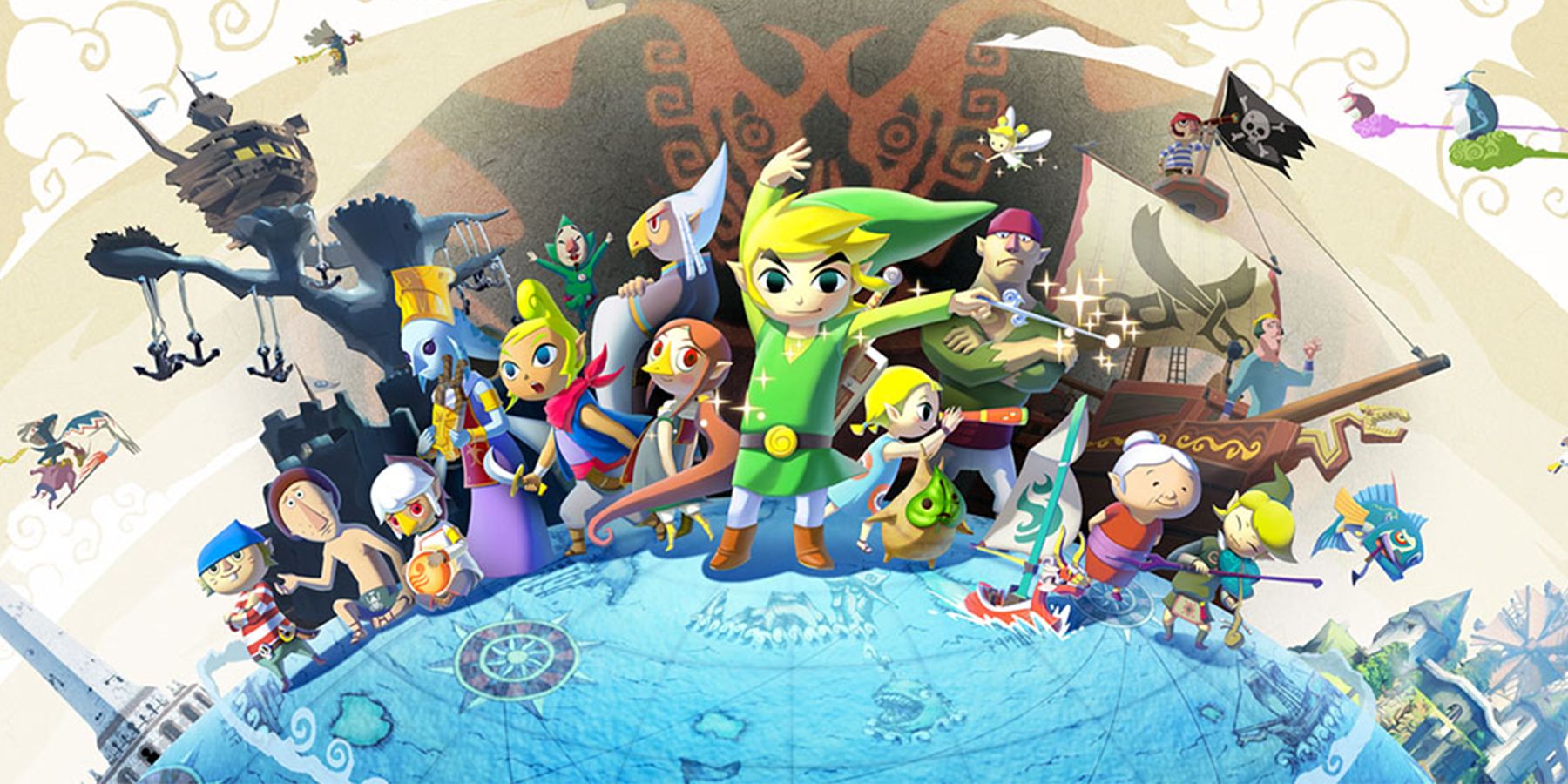 The Legend of Zelda: Windwaker Poster