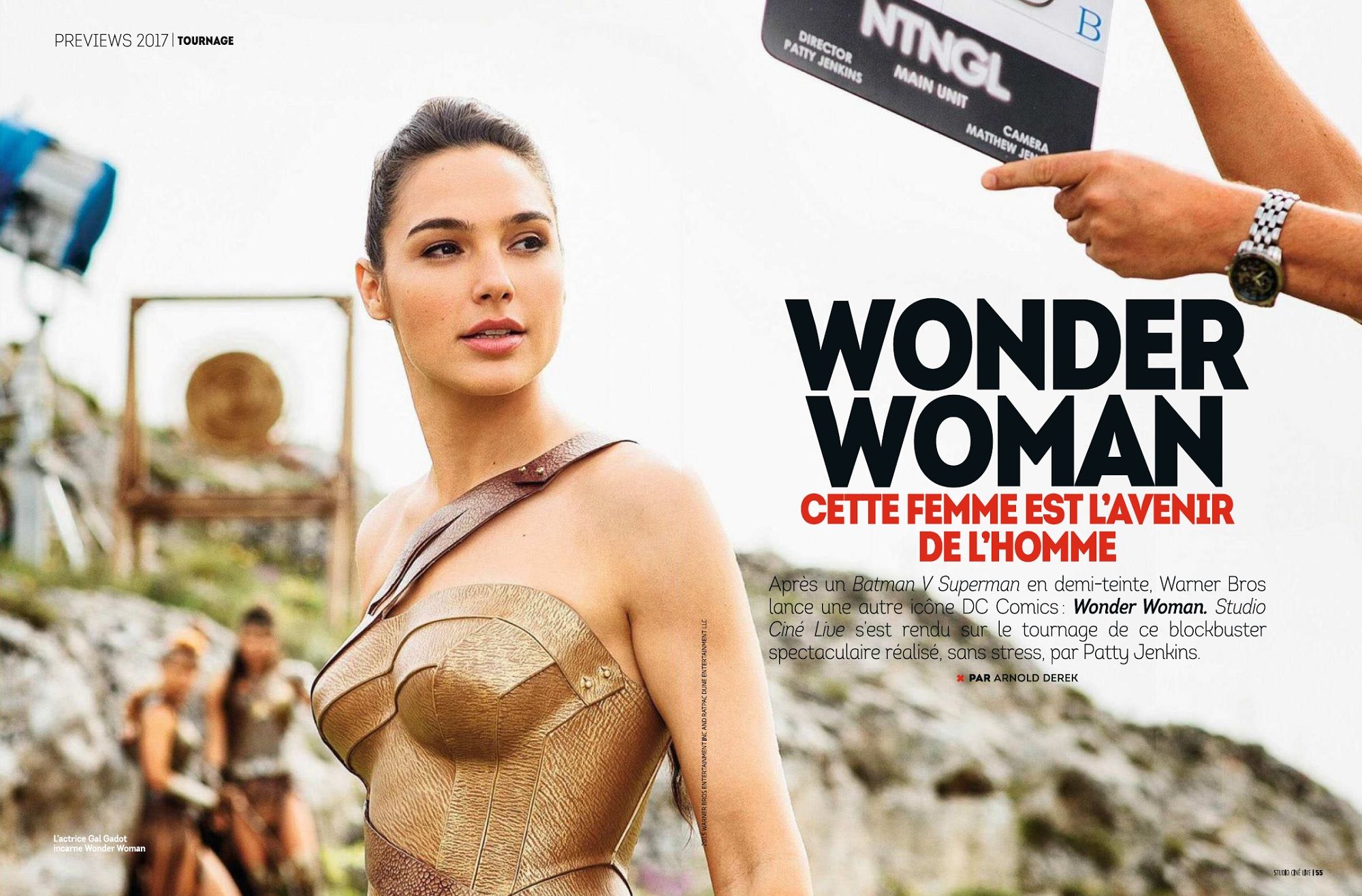 Wonder Woman Film Gal Gadot Studio Cine Live