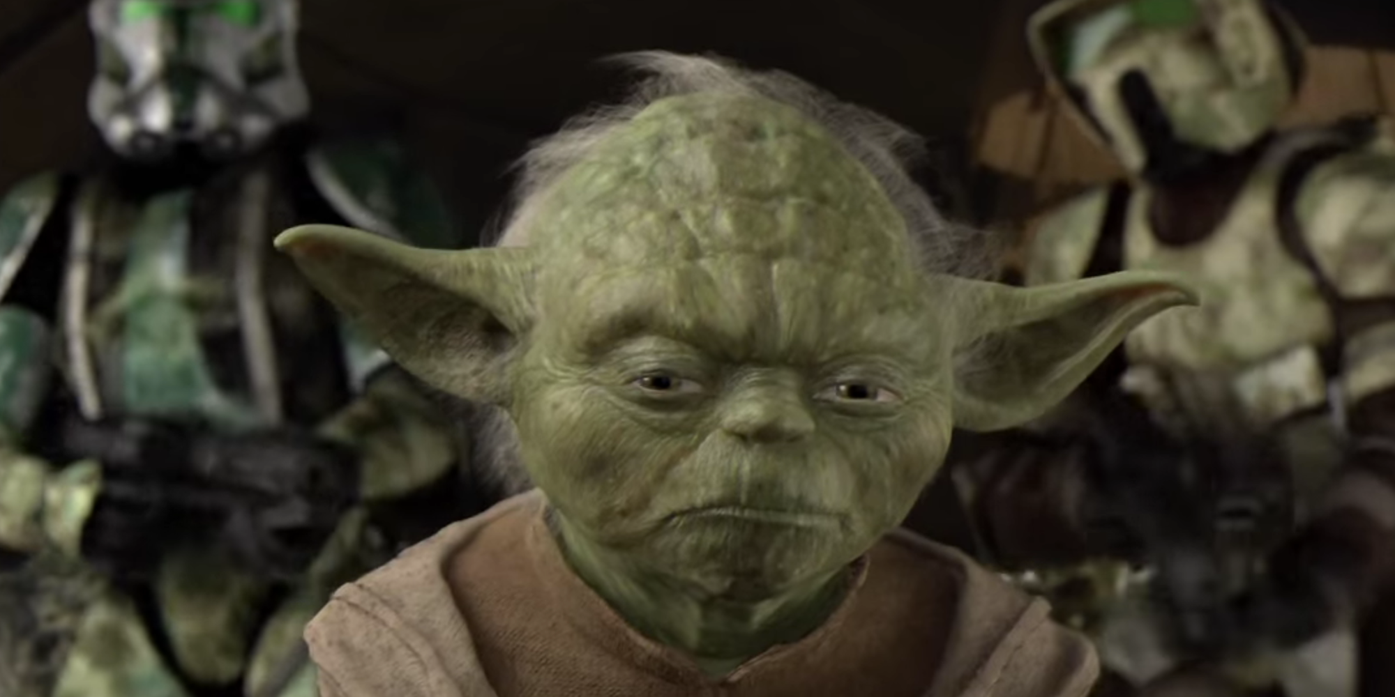 Yoda survives Order 66 in Star Wars Revenge of the Sith