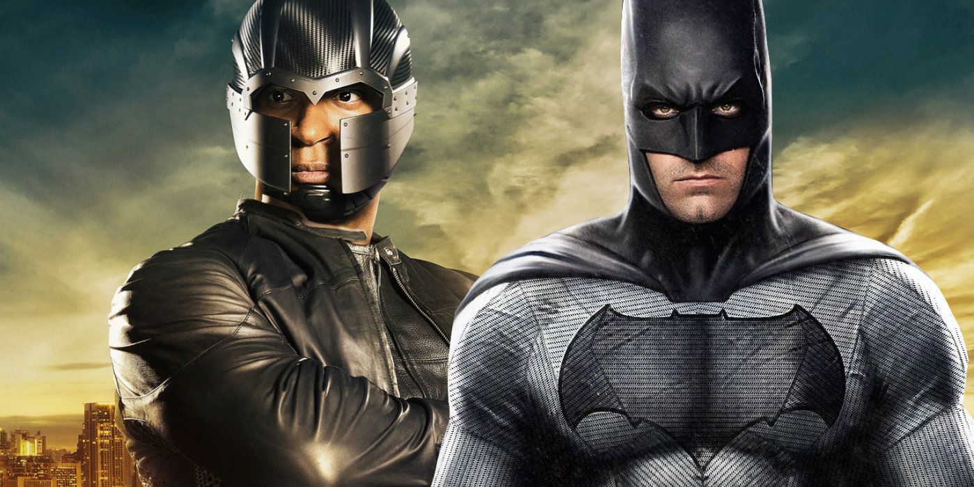 Arrow - Diggle and Ben Affleck Batman
