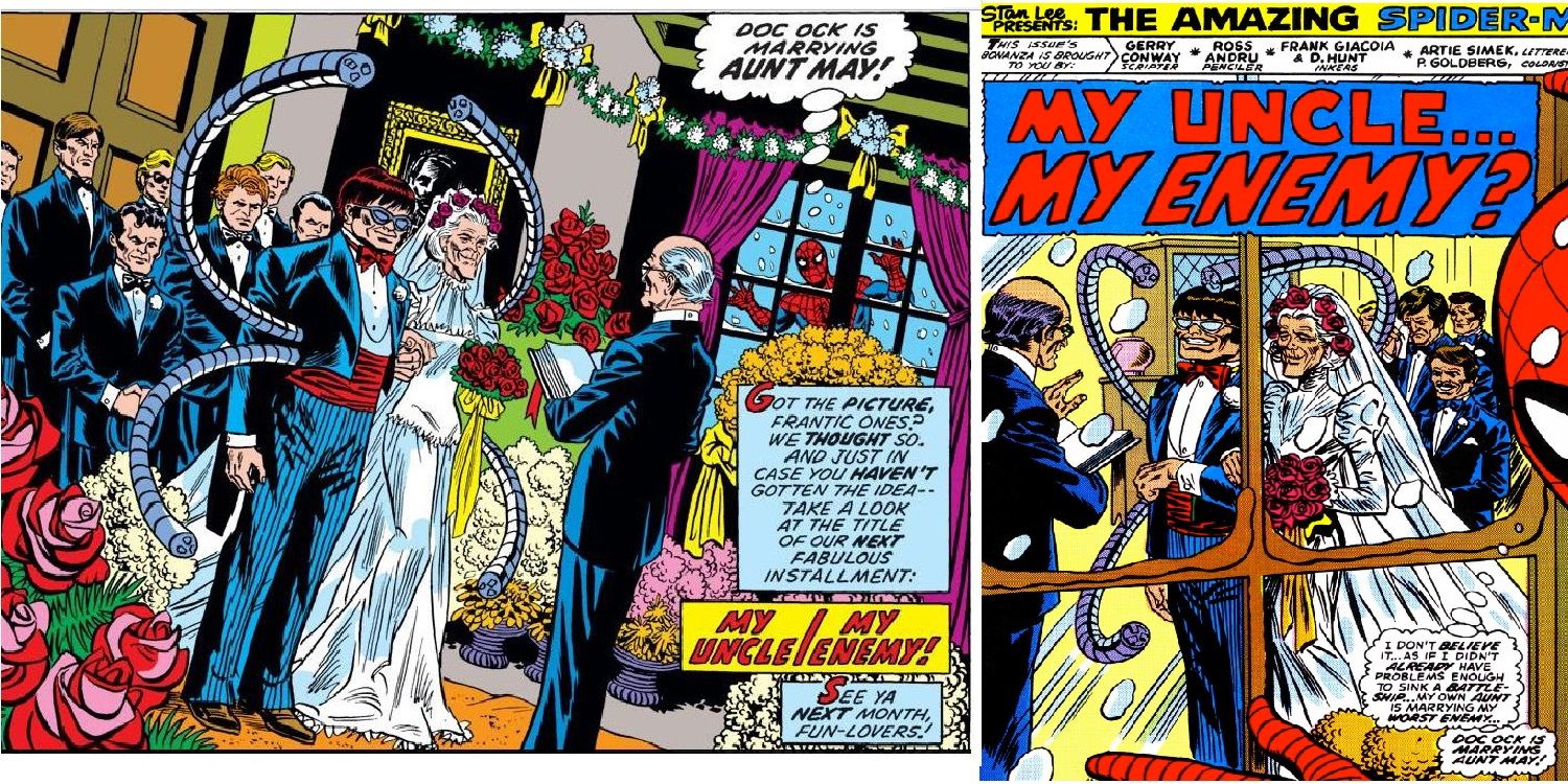 Aunt May almost marries Doctor Octopus in Spider-Man