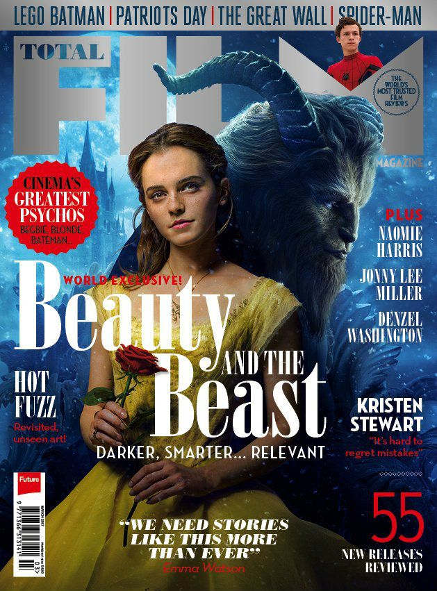 Beauty and the Beast Total Film Cover
