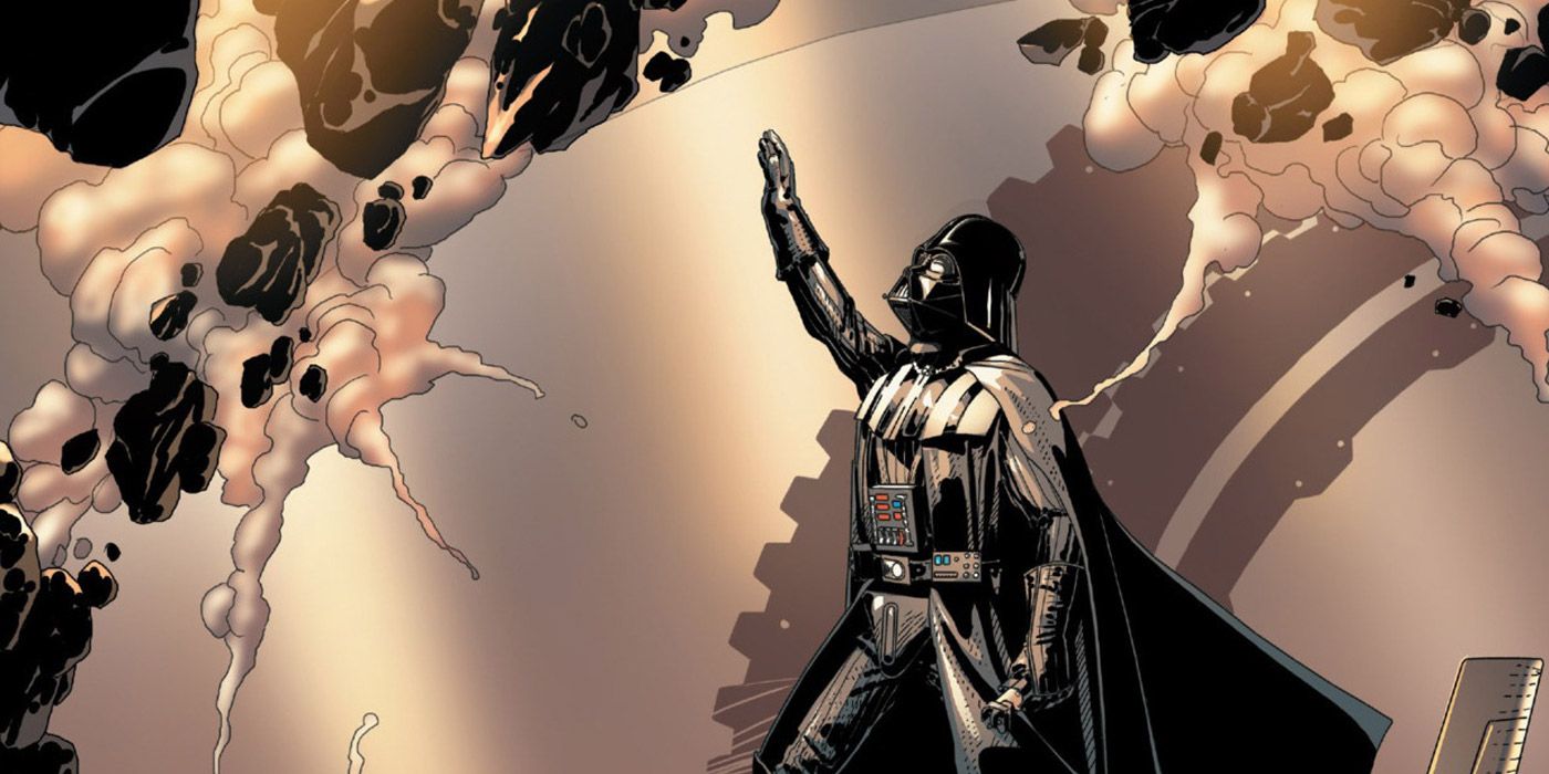 Darth Vader Using Force Protective Shield