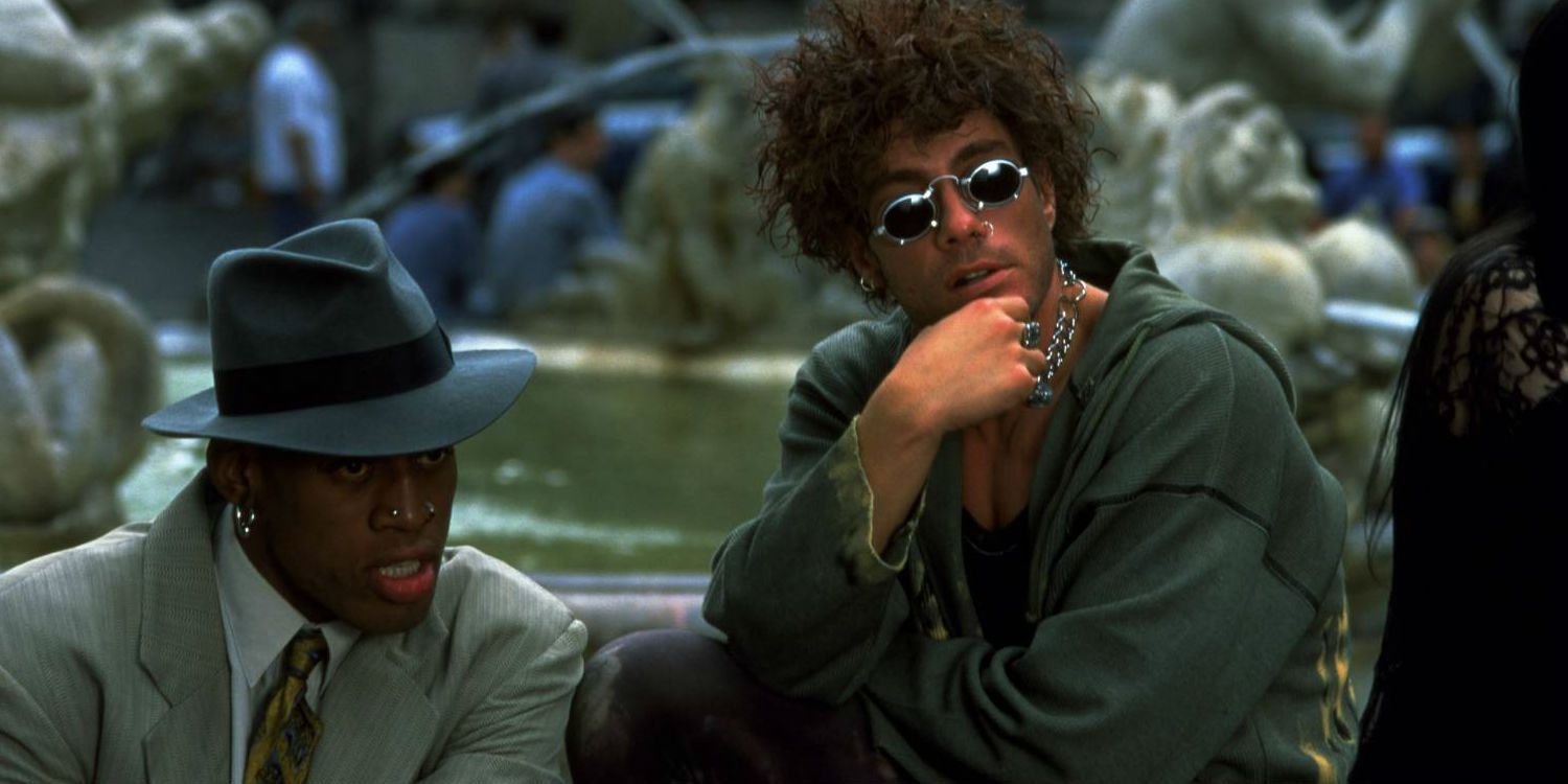 Jean Claude Van Damme and Dennis Rodman - Double Team