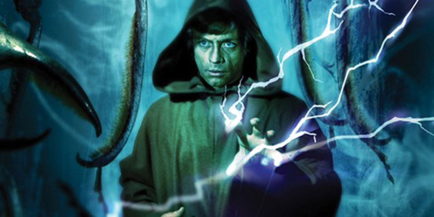 Luke Skywalker using Electric Judgment