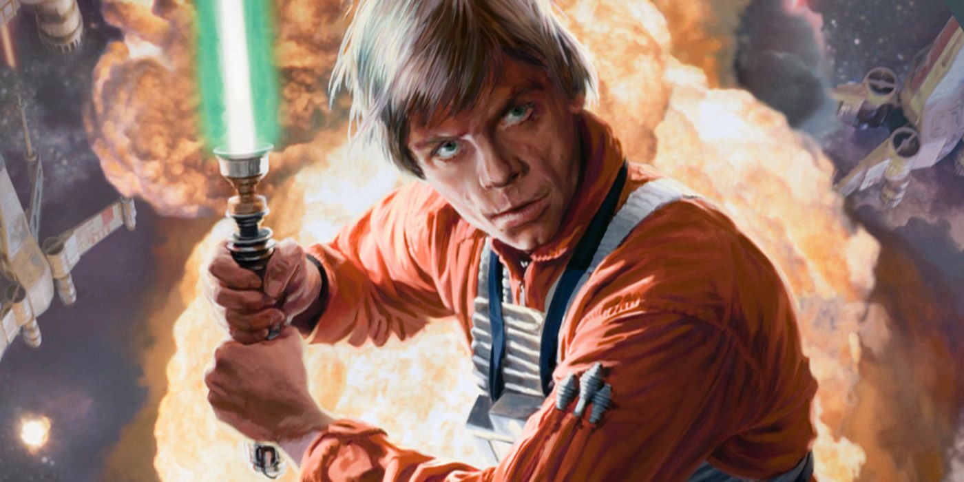 Luke Skywalker Lightsaber Fire