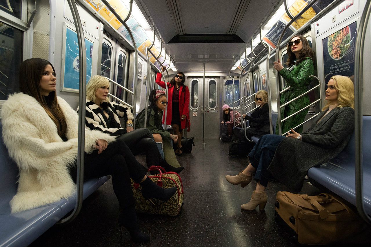 Ocean’s 8 First Look Image & Details: Conspirators on a Train