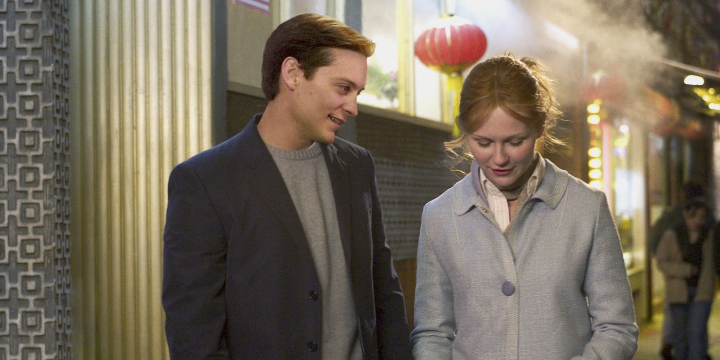 Peter Parker and Mary Jane Watson talk in Spider-Man 2