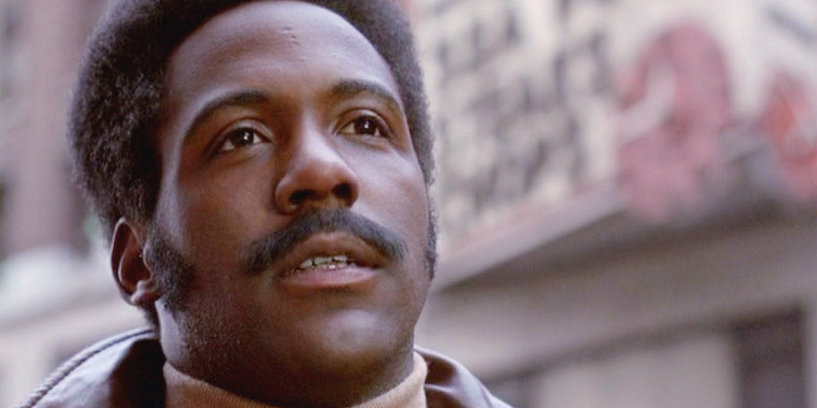 A closeup of Richard Roundtree in Shaft