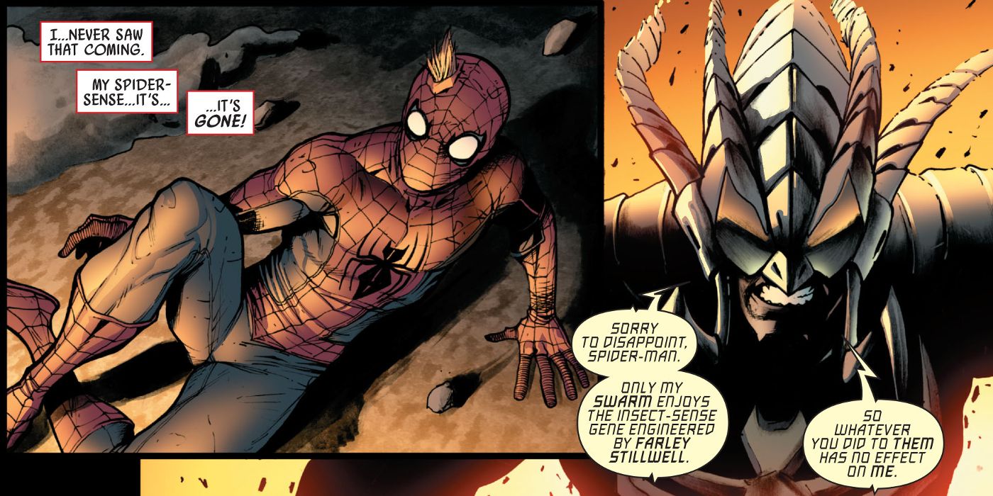 Peter loses his Spider-Sense in Amazing Spider-Man #654
