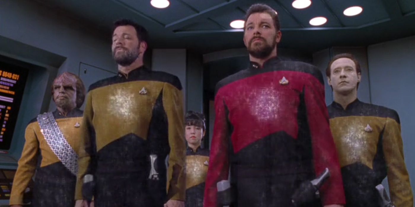Star Trek: The Next Generation - Second Chances with two Rikers