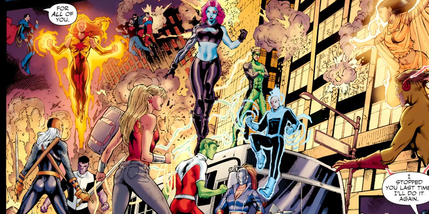 Teen Titans #100 Family Reunion Legion of Doom
