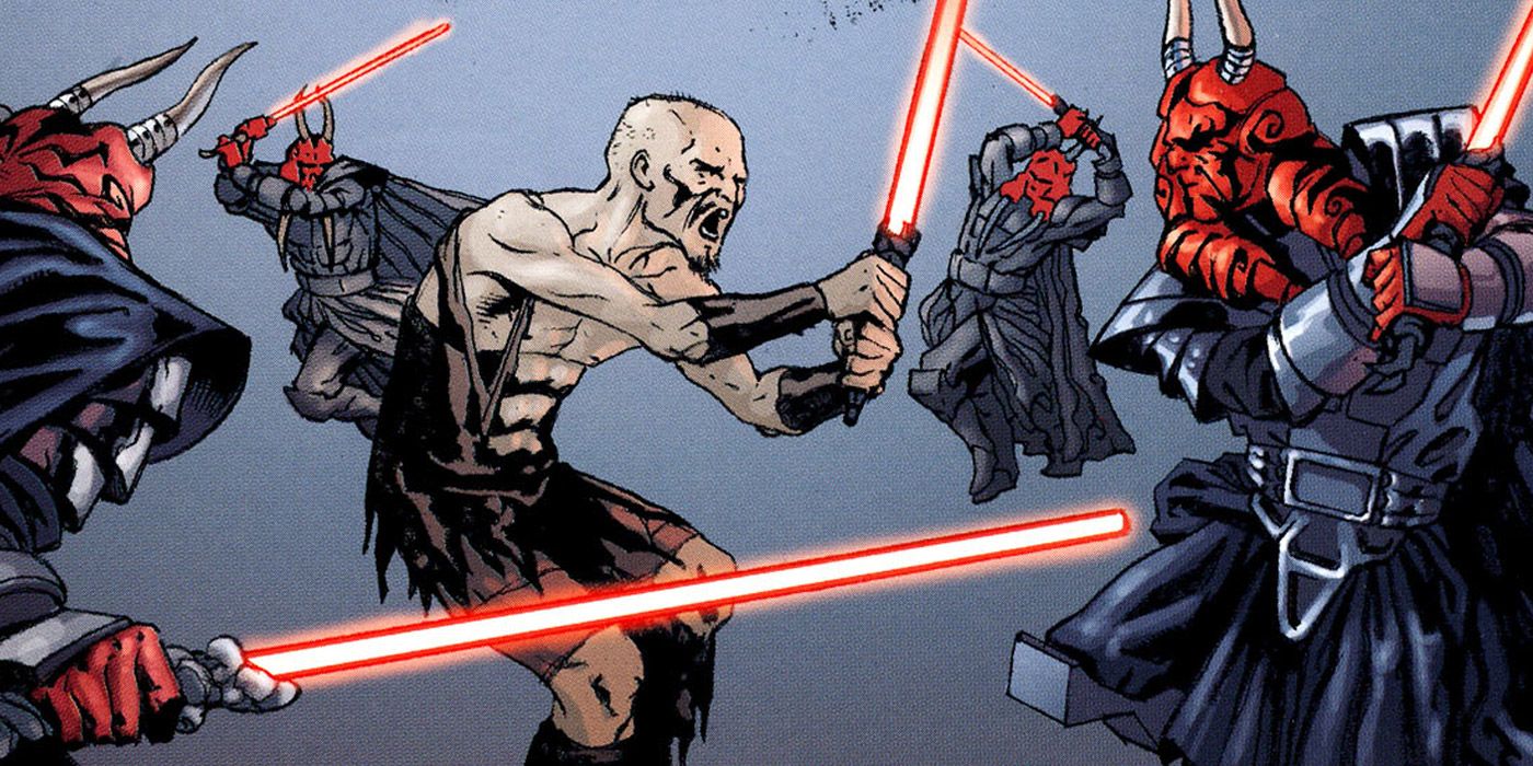 The Force Doppleganger Clones Lightsaber Fighting