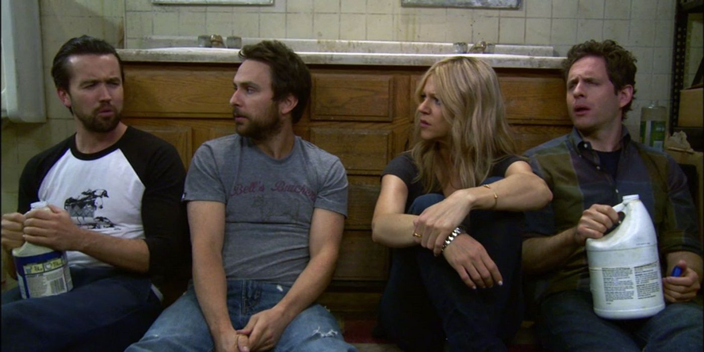 The Gang in quarantine in It's Always Sunny 