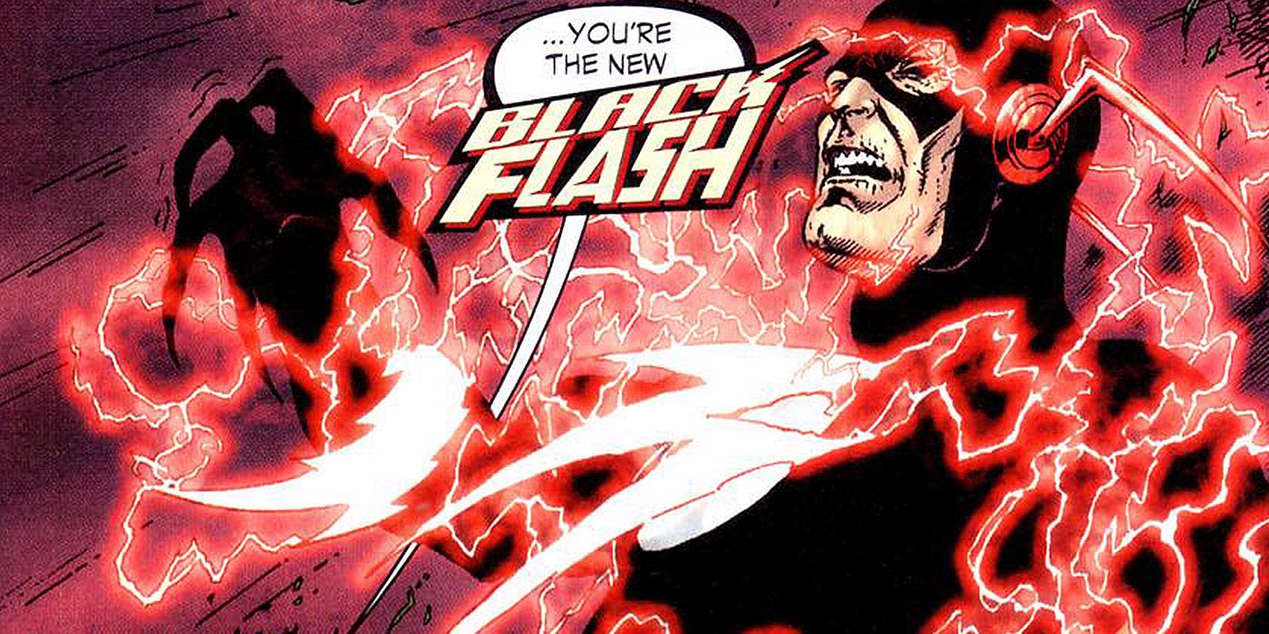 Barry Allen becomes the Black Flash