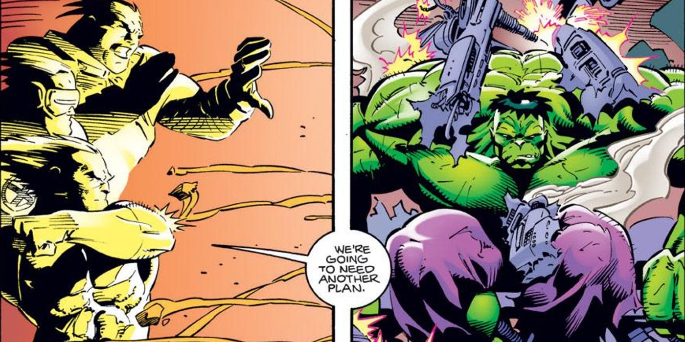 Wolverine v Hulk 455 X-Men