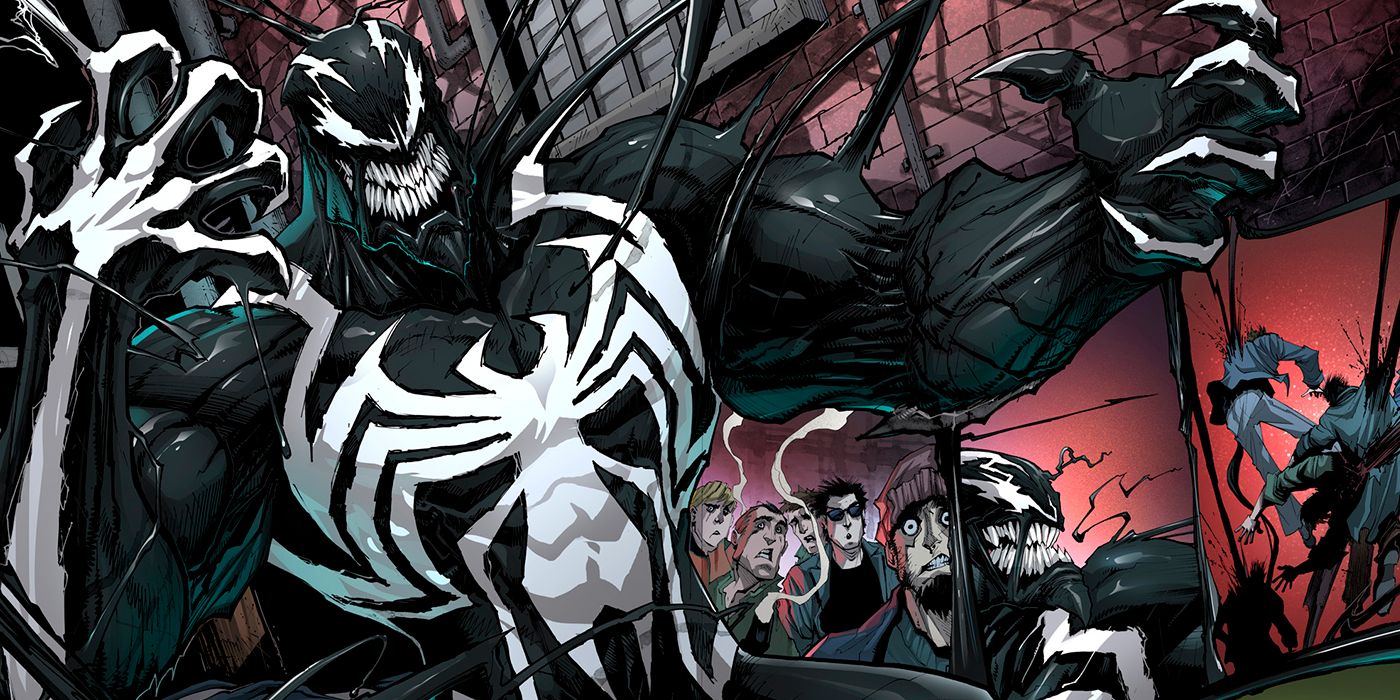 Venom symbiote bonds with Lee Price