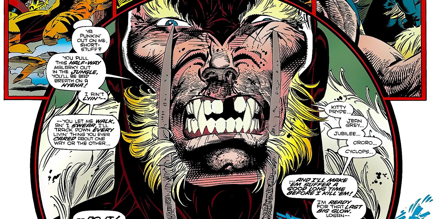 Wolverine Sabretooth two claws 90