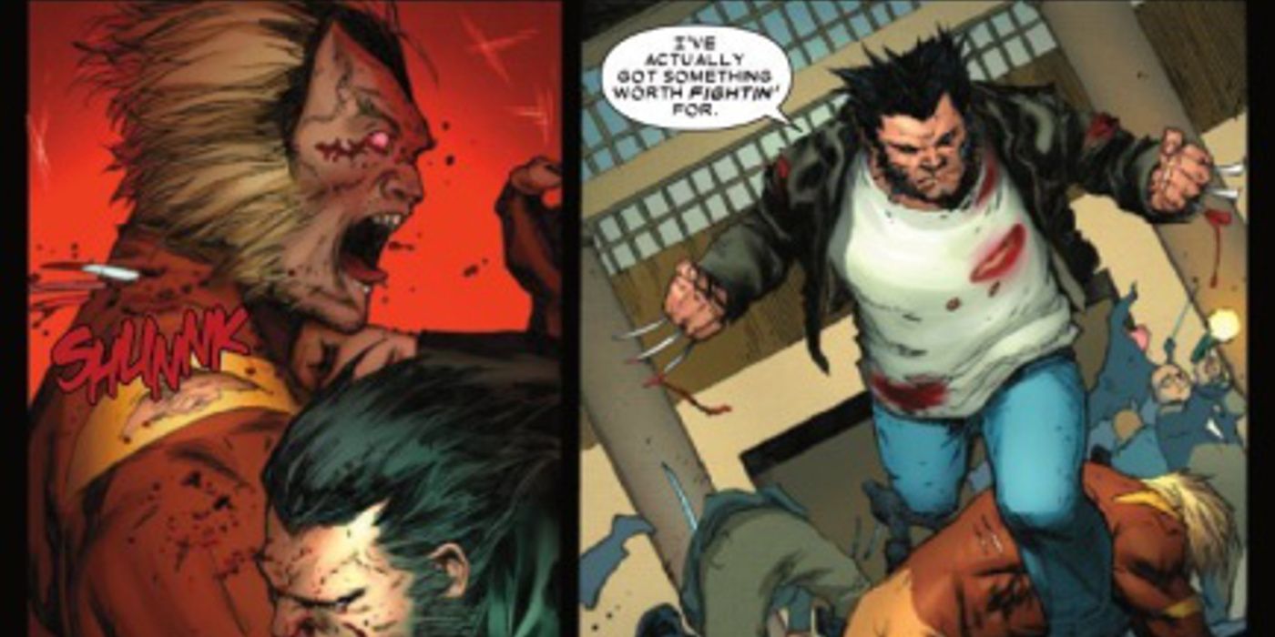 Wolverine Sabretooth neck stab 301