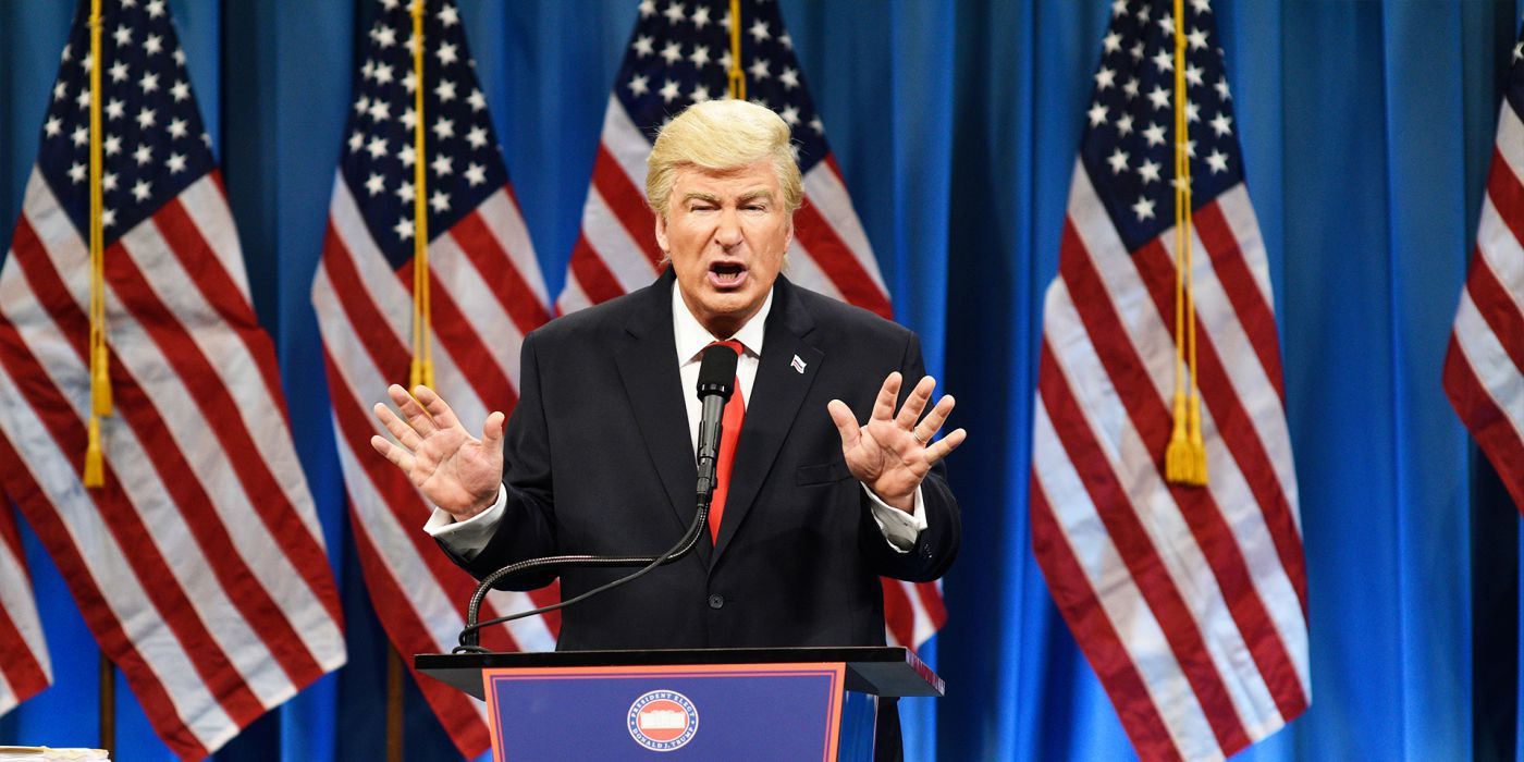 Alec Baldwin as Donald Trump on SNL