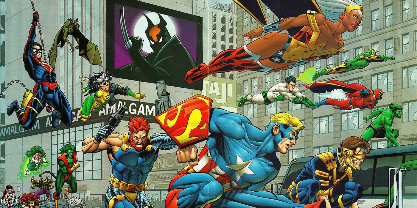 Marvel Vs Dc The Amalgam Crossover Heroes Explained