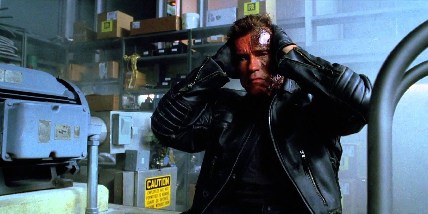 Arnold Schwarzenegger as seen  in Terminator 3