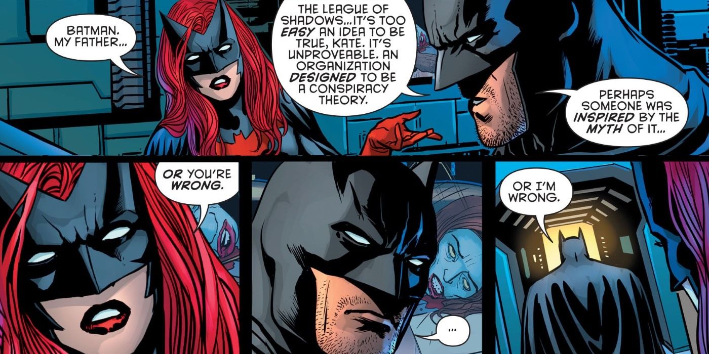 Batman Batwoman League Shadows Myth