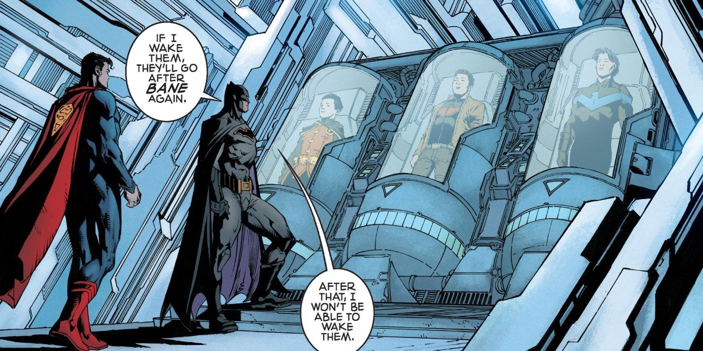 Batman Comic Freezes Robin Sidekicks