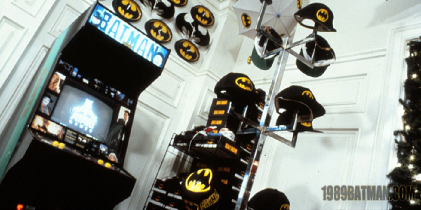 Batman Returns deleted toy store scene