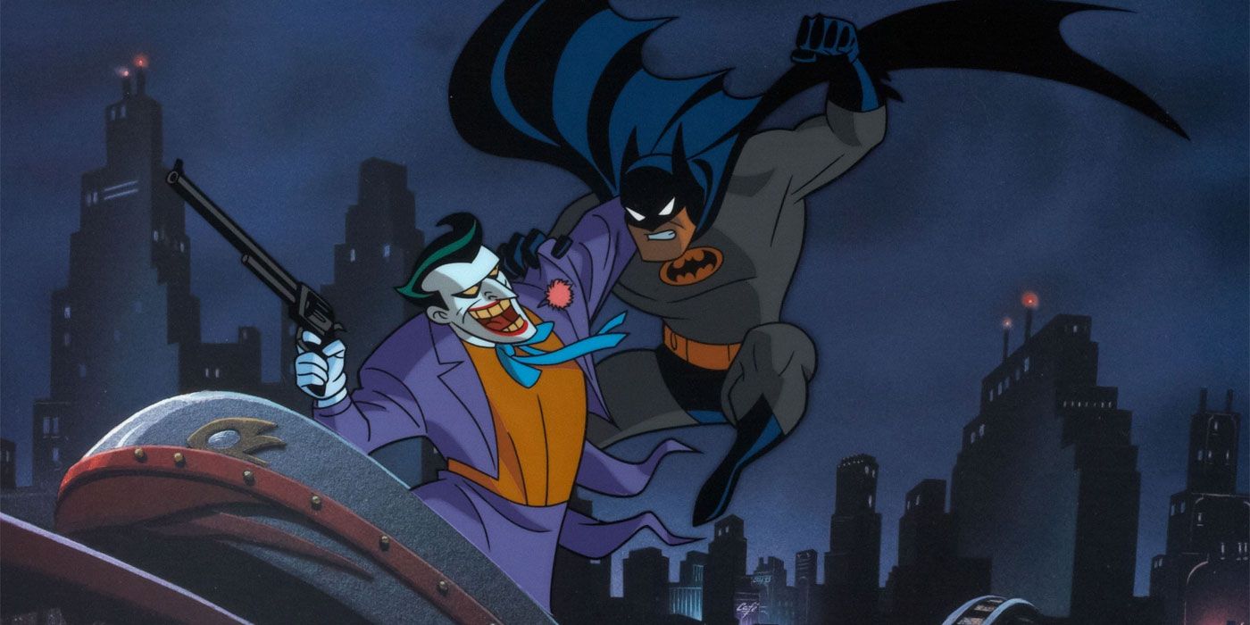 Batman and Joker in Maks of the Phantasm