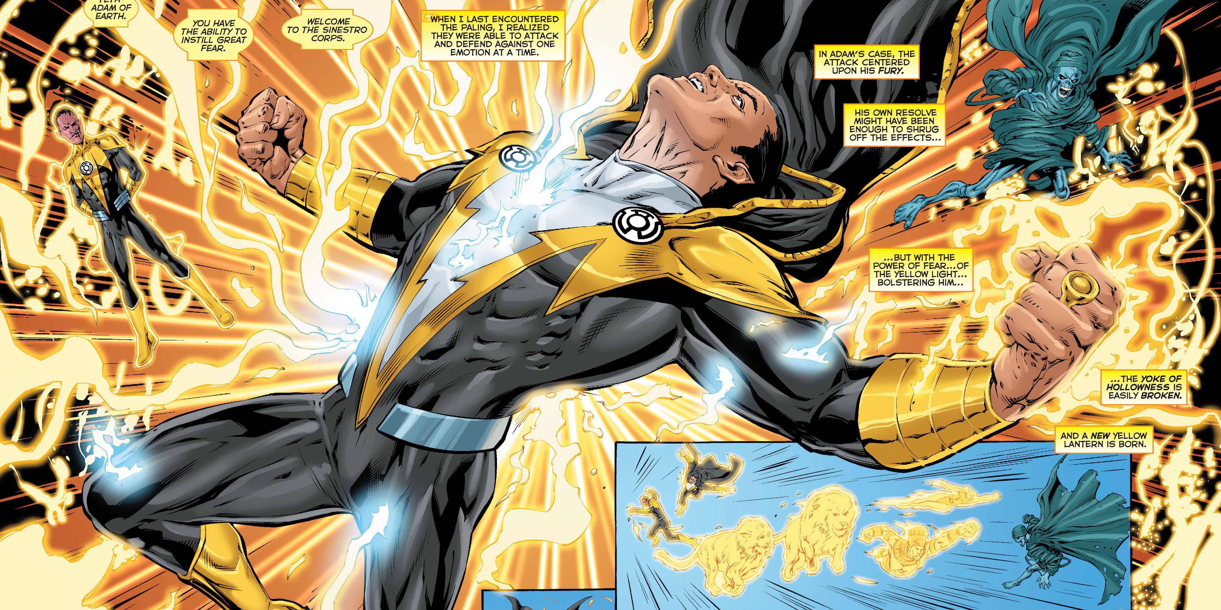 Black Adam Sinestro Corps