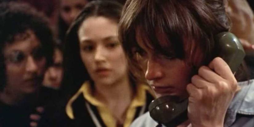 Margot Kidder as Barb on the phone in Black Christmas.