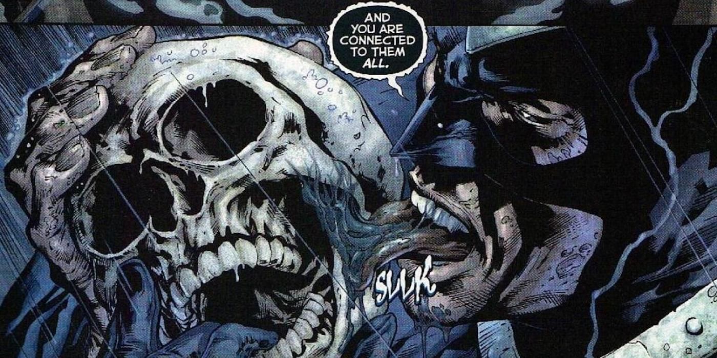 Black Hand Bruce Wayne Skull Lick