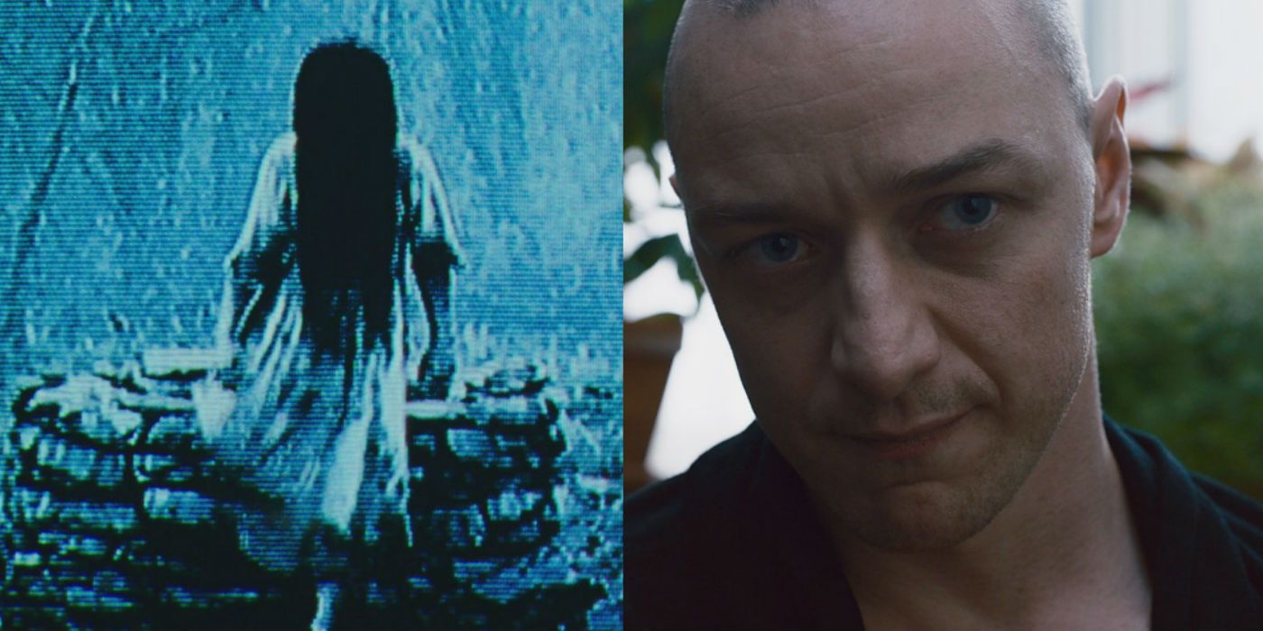 Bonnie Morgan in Rings and James McAvoy in Split