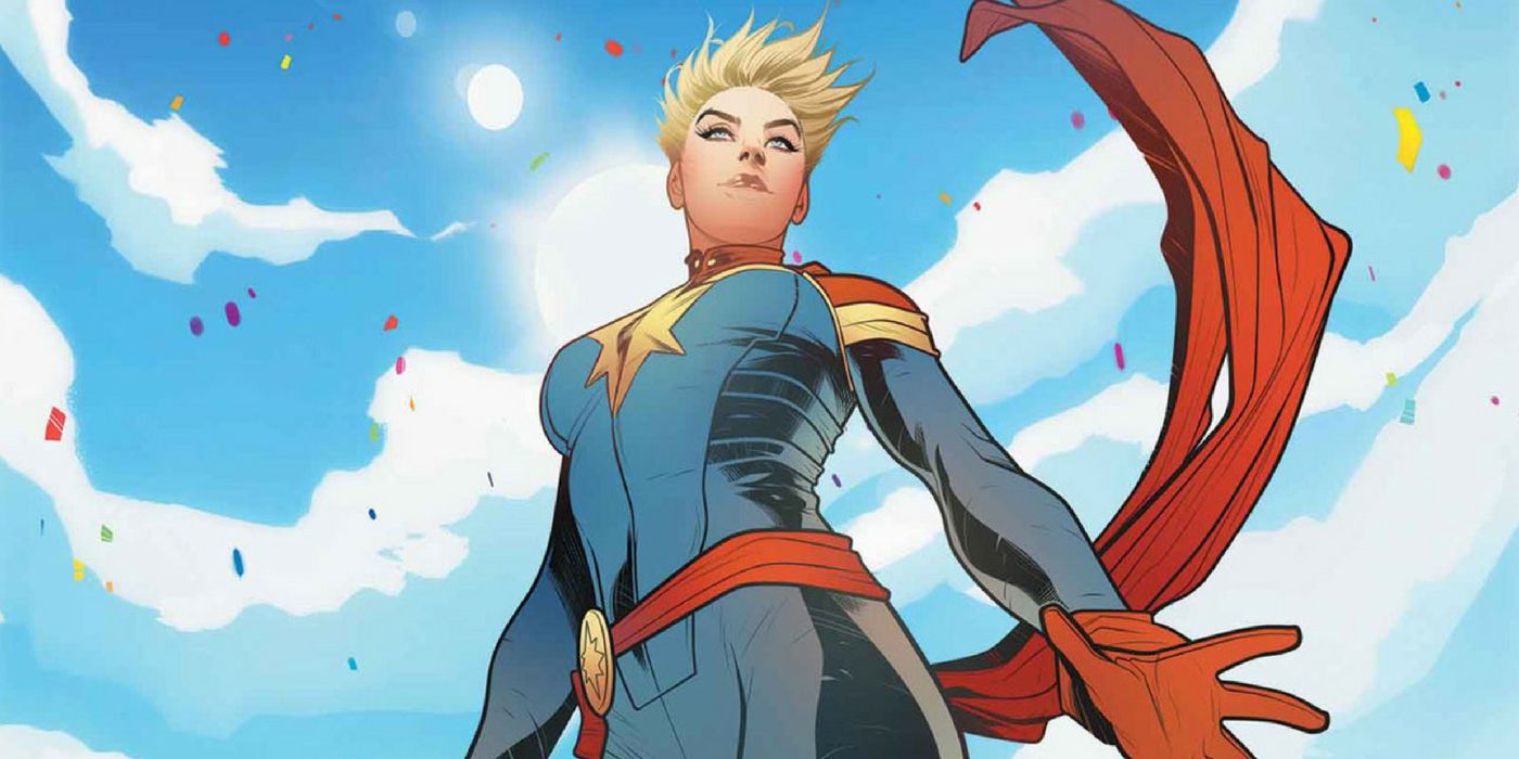 Captain Marvel Comic Cover