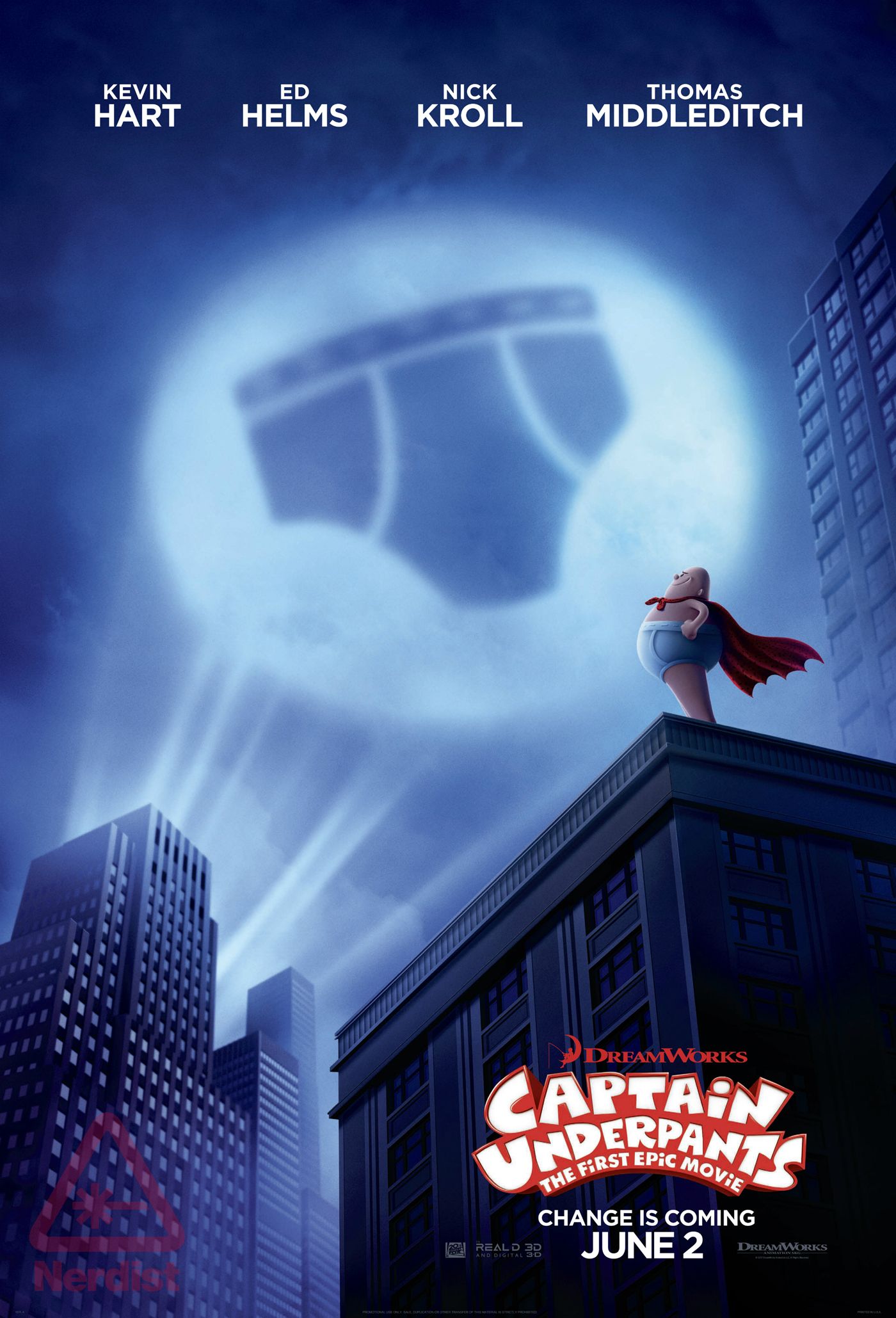 Captain Underpants Movie Poster full