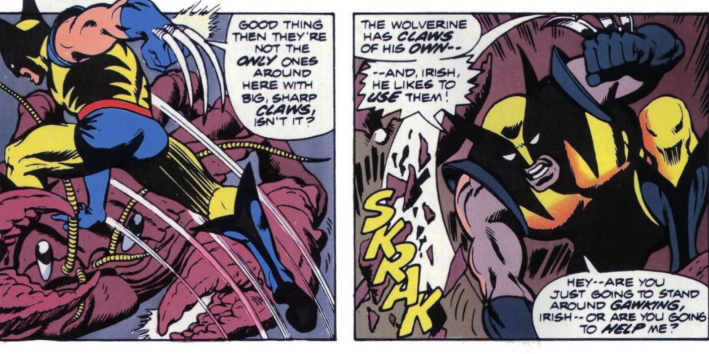 Classic Tiger Stripe Wolverine X-Men