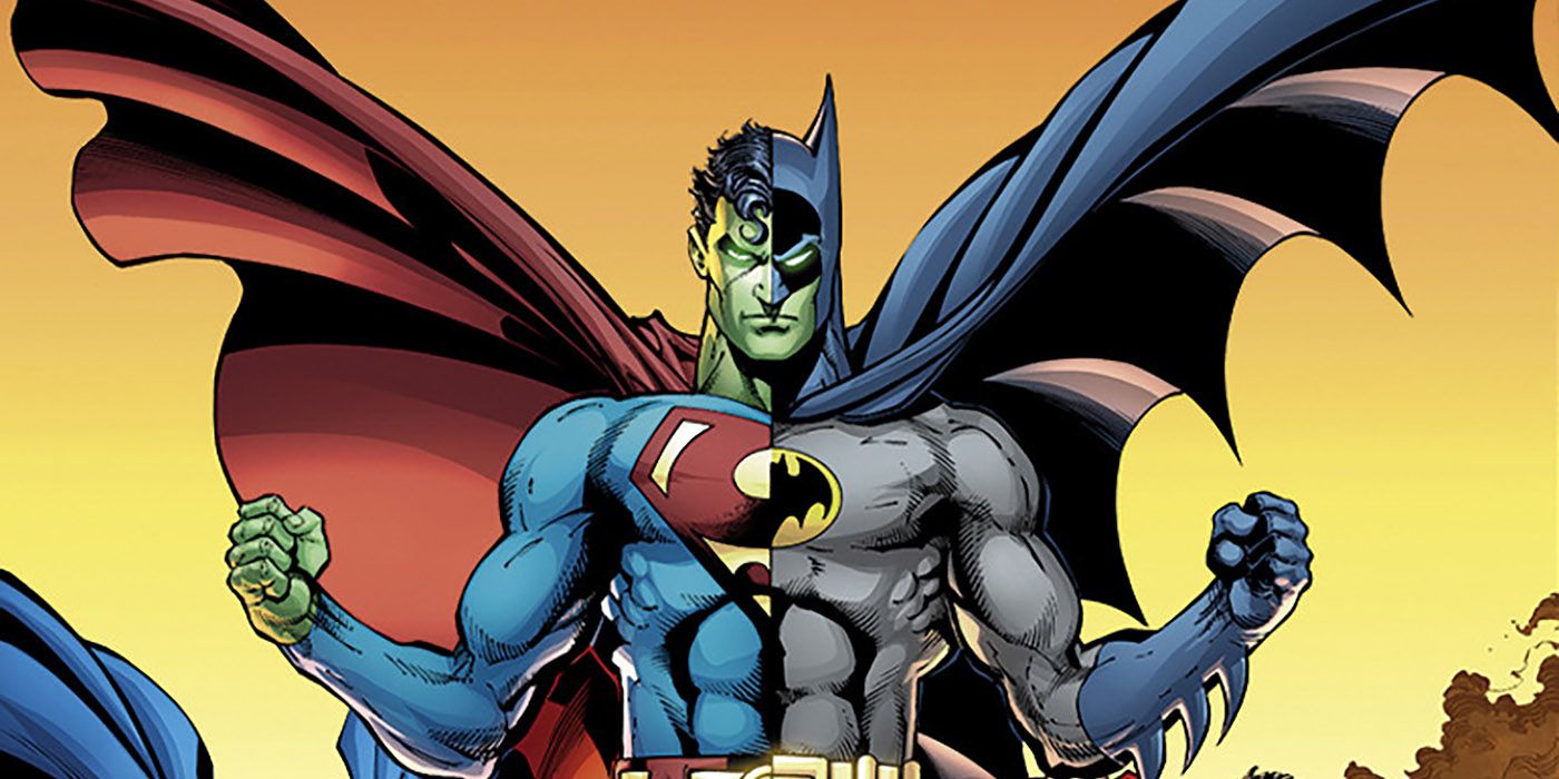 Composite Superman - a fusion of Superman and Batman