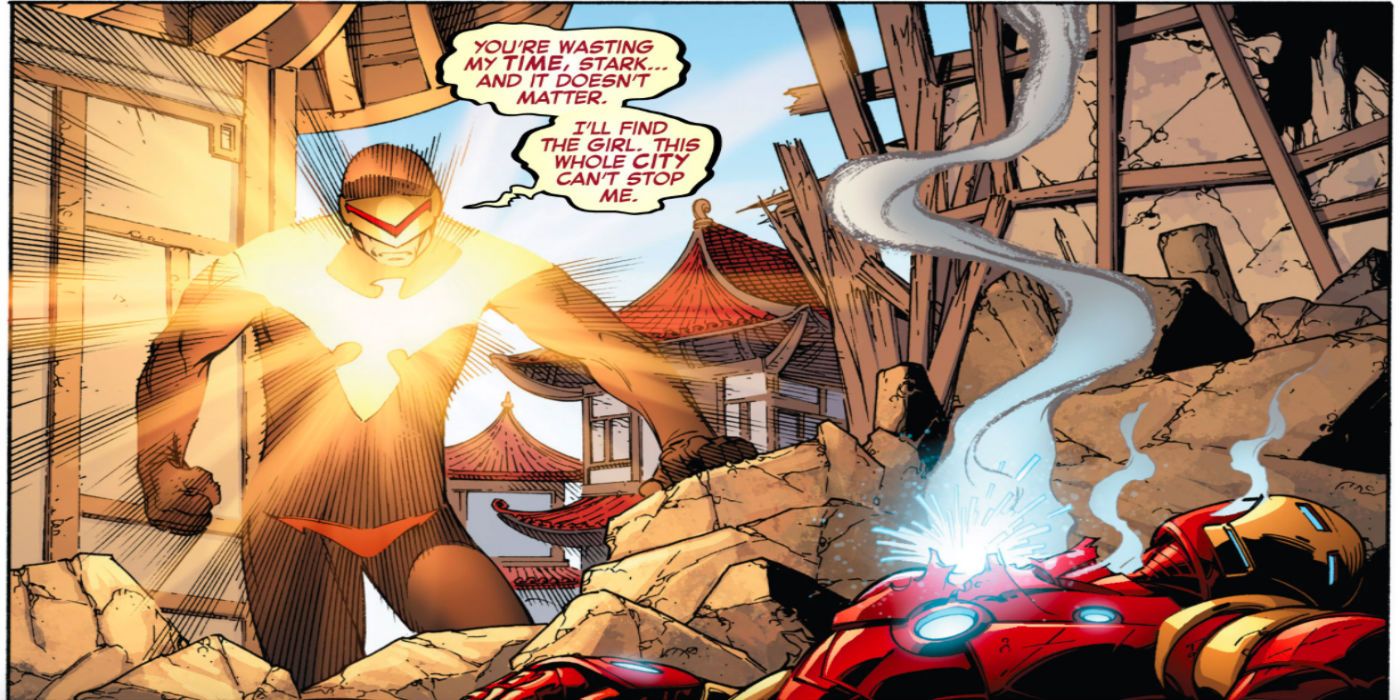 Cyclops v Iron Man