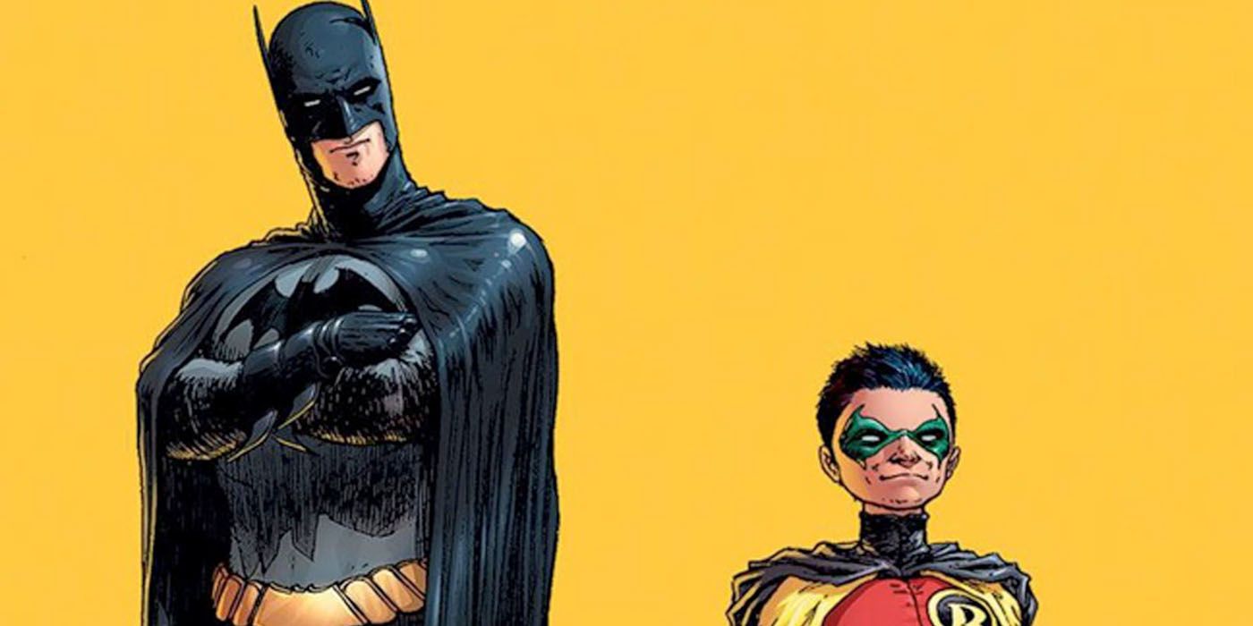Damian Wayne Batman and Son