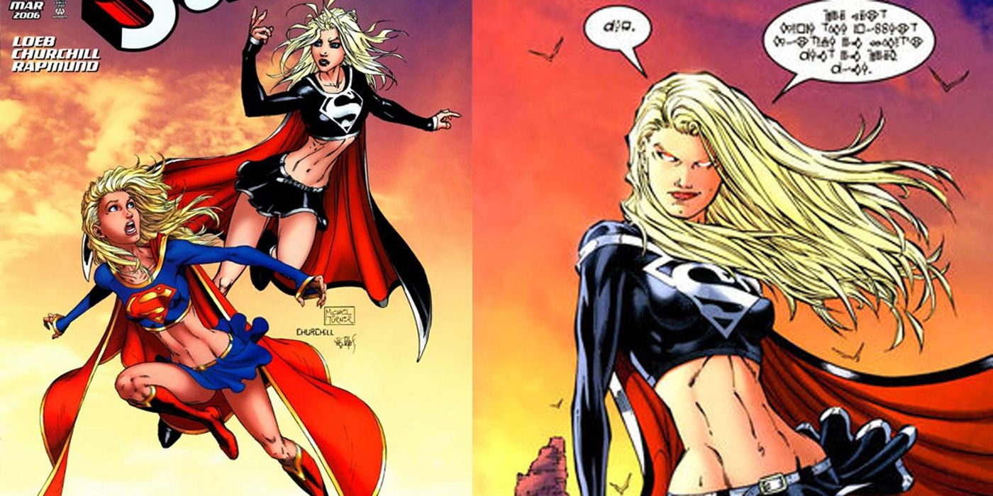 Dark Supergirl vs Supergir
