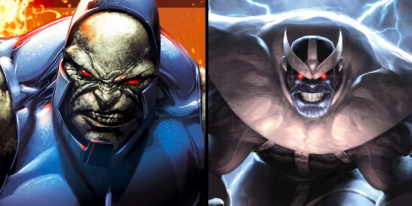 Darkseid Movie Thanos Differences