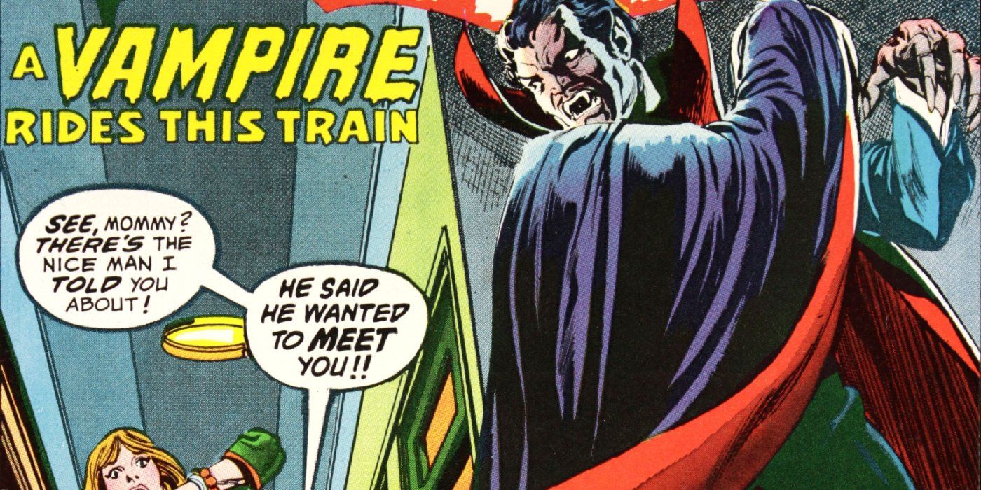 Dracula attacks in Marvel Comics. 