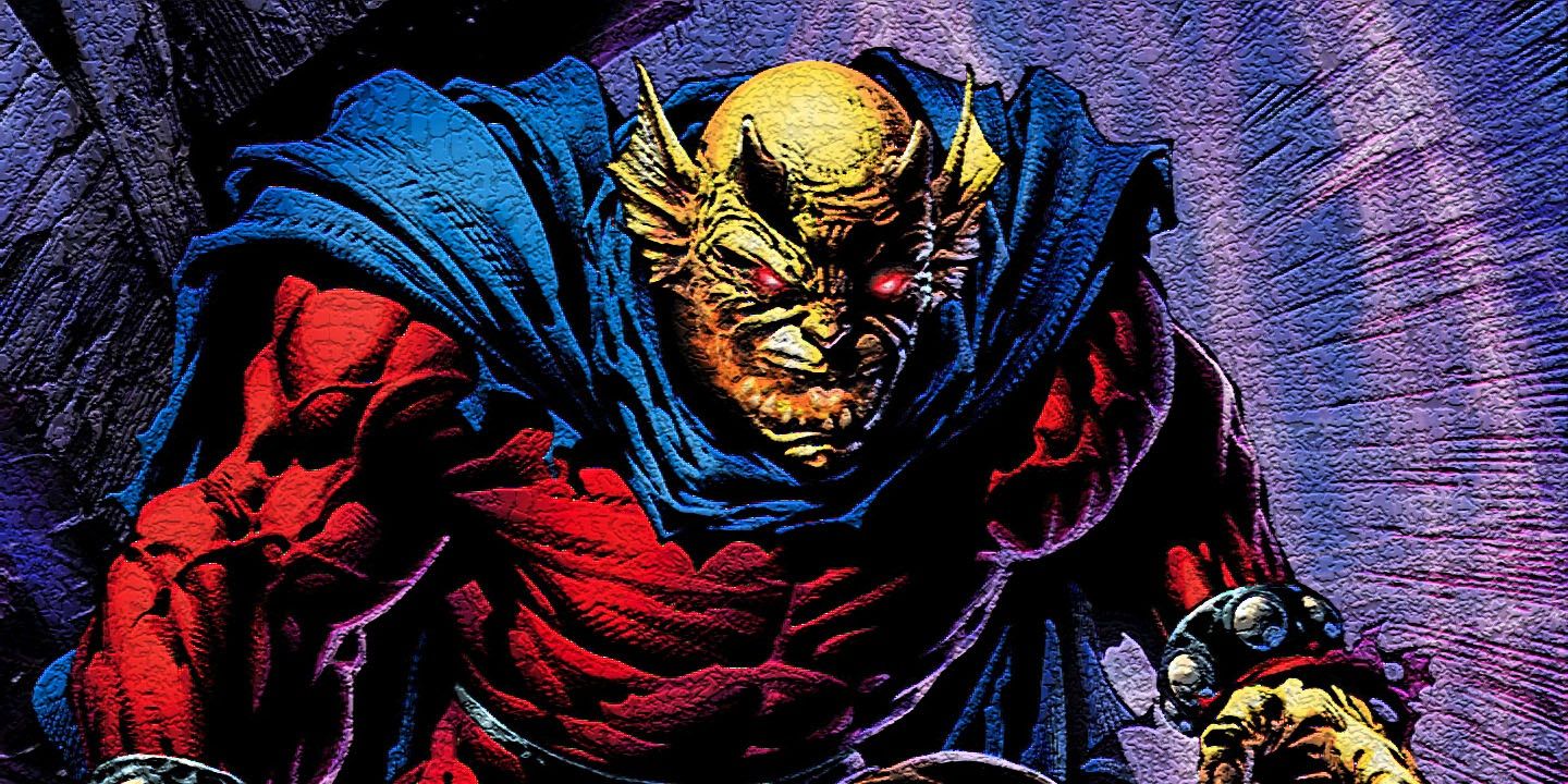 Etrigan The Demon como ele aparece em DC histórias em quadrinhos