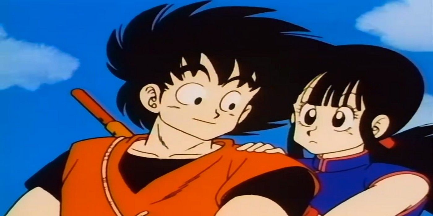 Goku and ChiChi in Dragon Ball